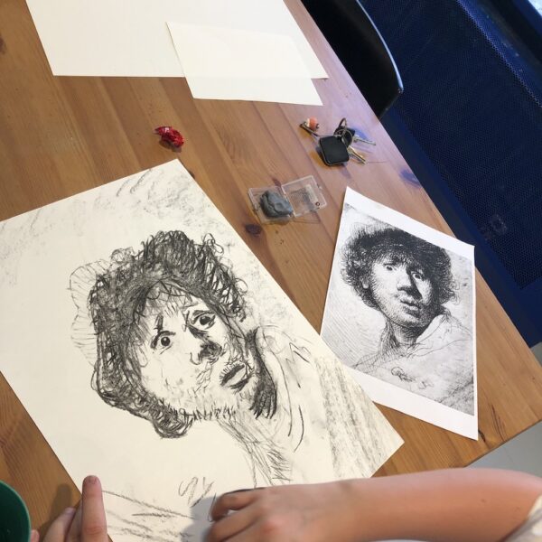 Tekenles / Schilderles Dinsdag 15:30 - 16:45