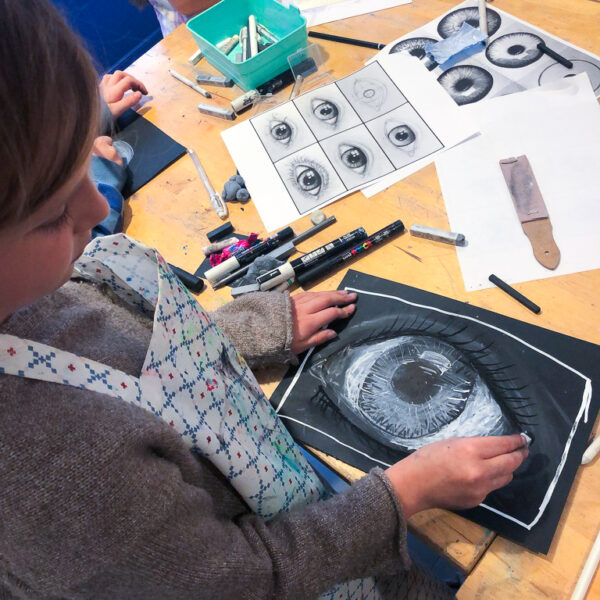 Tekenles / Schilderles Dinsdag 15:30 - 16:45